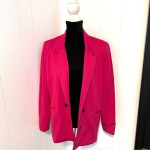 Women's Hot Pink Blazer | Never Worn | Work | Business Casual